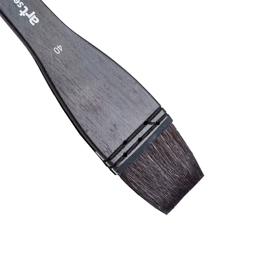 ArtSecret Squirrel Hair Mix Watercolor Wash Brush – Large Flat Hake Brush (Size 30–70) - Image 5