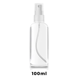 Mini Empty Spray Bottles Transparent Refillable Bottles Plastic Image 1