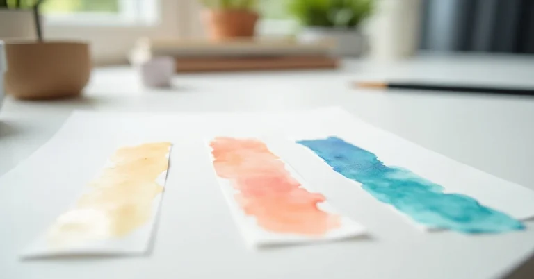 How Paper Texture Affects Watercolor Techniques: A Practical Comparison