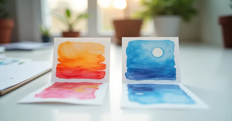 Warm vs Cool Colors in Watercolor: How to Create Mood and Atmosphere