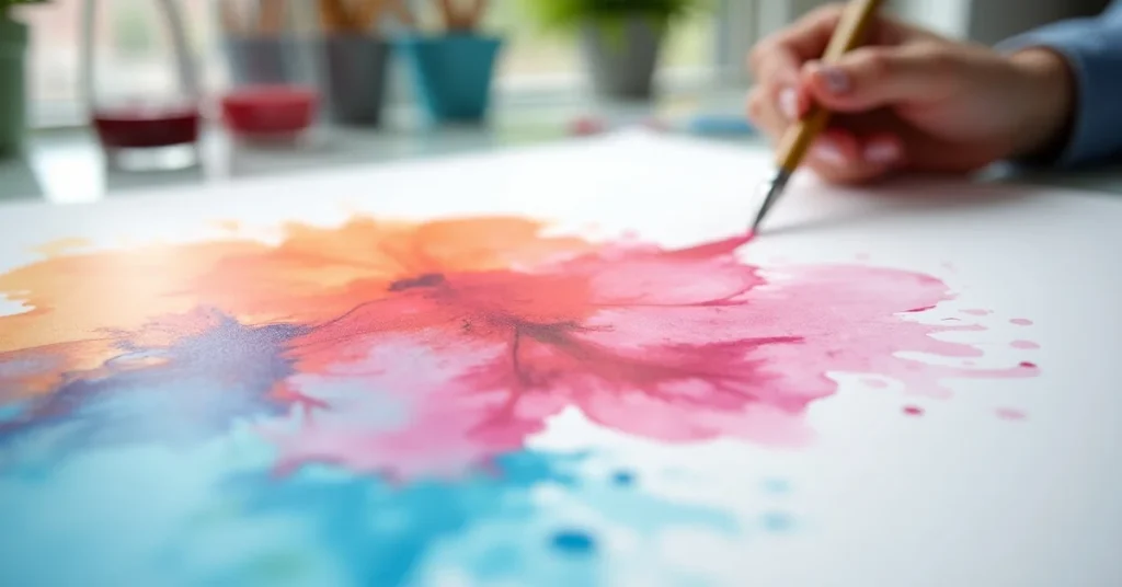 Wet-on-Wet Watercolor Technique: How to Create Soft Blends and Blooms